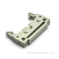 Conector de cabeçote ejetor tipo IDC de 2,54 mm, 2 peças